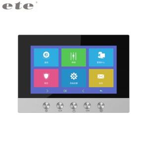 CVBS 7 inch indoor monitor for multi apartment video intercom system FC51EA