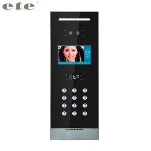 IP Call Panel for multi apartment video intercom system DC61KRG-IC